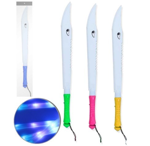 ESPADA TUBARAO C/LUZ A BATERIA 46CM 